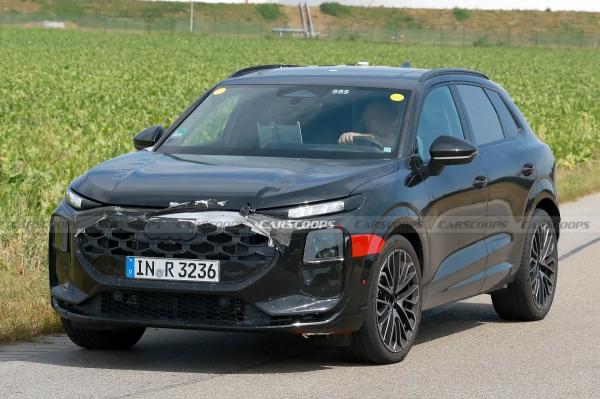 На тестах замечен прототип обновленного кроссовера Audi Q3 