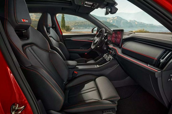 Представлен новый Skoda Kodiaq RS: со сменой поколений &laquo;заряженный&raquo; кроссовер стал еще мощнее