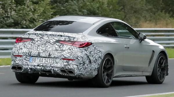 Mercedes-AMG CLE 63 с мощным V8 впервые снят на Нюрбургринге