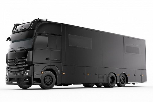 Представлен &laquo;автоособняк&raquo; Brabus с раздвижным кузовом, Starlink, PS5, подогревом полов, ванной, кухней и многим другим