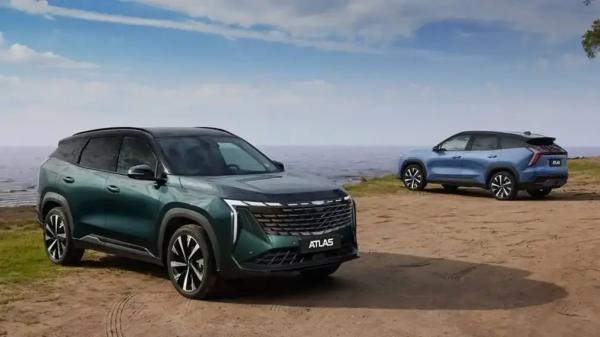 Названы самые популярные модели Geely в Сети: ТОП-5