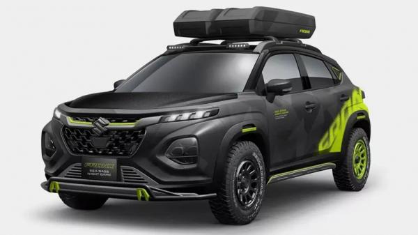 Из маленького кросс-купе Suzuki Fronx сделали &laquo;раллийный&raquo; внедорожник
