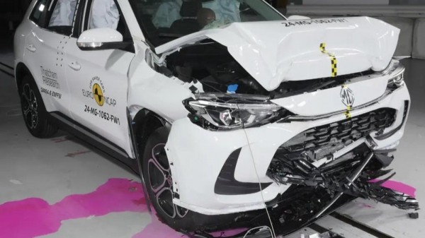 Новую партию китайских кроссоверов разбили в краш-тестах Euro NCAP