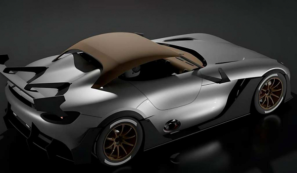 Представлен российский спорткар Bureau Seven CN3500 с мотором Toyota 2GR