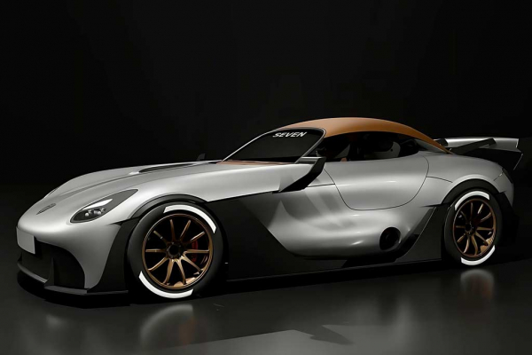 Представлен российский спорткар Bureau Seven CN3500 с мотором Toyota 2GR