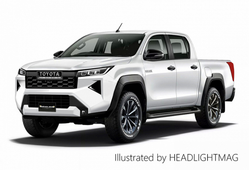 Совершенно новый Toyota Hilux уже на подходе &mdash; внедорожник представят в 2025 году