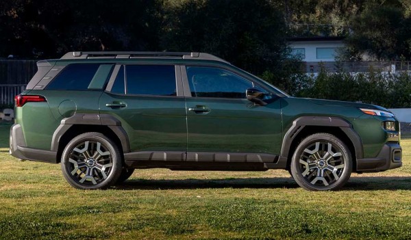 Subaru Outback в новом кузове превратился в полноценный кроссовер