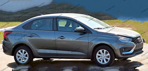 Опубликованы живые фото финального варианта Lada Iskra &mdash; такая машина будет запущена в серийное производство