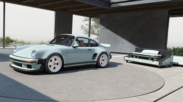 Очередной крутой Porsche 911 от Singer: широкий кузов, четыре фары и атмосферные 426 л.с.