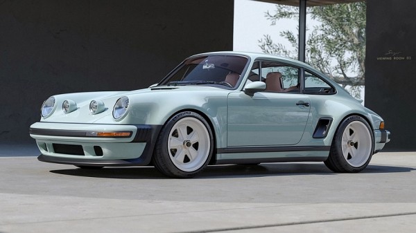Очередной крутой Porsche 911 от Singer: широкий кузов, четыре фары и атмосферные 426 л.с.