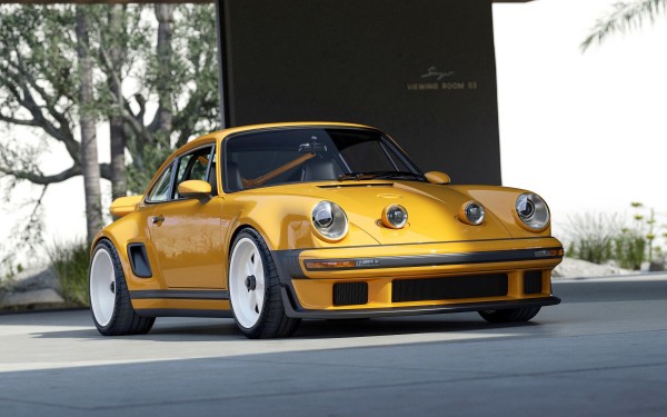Очередной крутой Porsche 911 от Singer: широкий кузов, четыре фары и атмосферные 426 л.с.