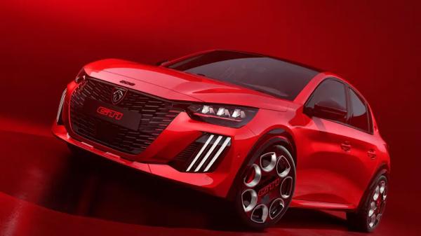 Представлен электрокар Peugeot 208 GTi
