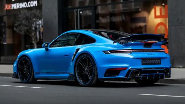 Porsche 911 Turbo S получил пакет доработок от Manhart Performance