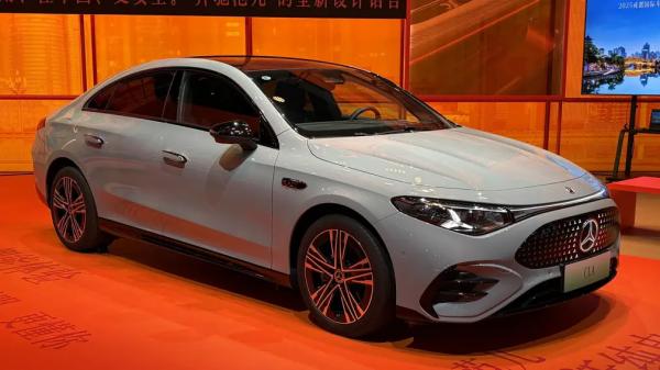 Компания Mercedes-Benz показале в Китае электрический Mercedes-Benz CLA