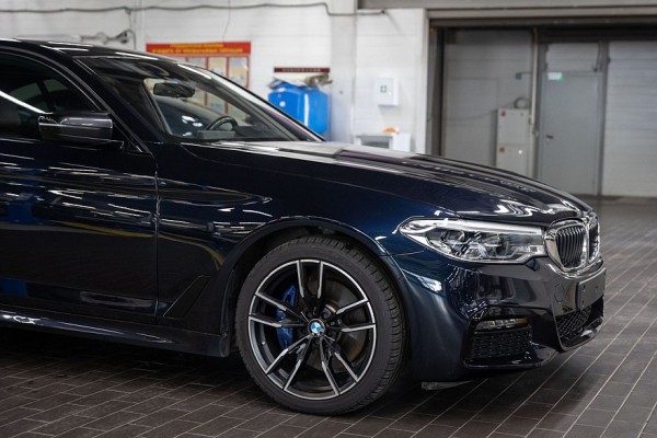 &laquo;Жесть&raquo; без потрясений: кузовной ремонт BMW 5 Series VII (G30)