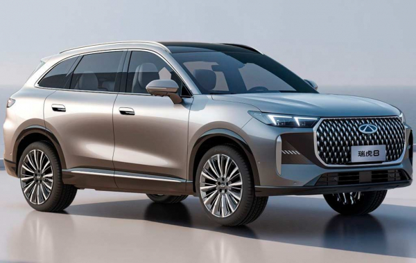 Китайцы частично рассекретили кроссовер Chery Tiggo 8 в новом кузове