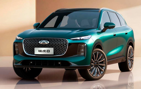 Китайцы частично рассекретили кроссовер Chery Tiggo 8 в новом кузове