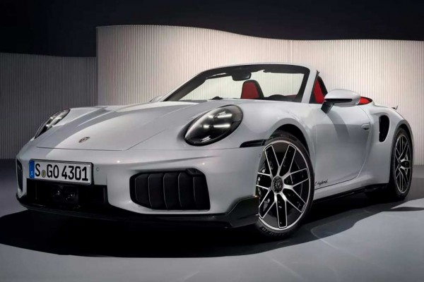 Обновленный Porsche 911 Turbo S (992) получил гибридную силовую установку