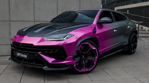 &laquo;Такого вы еще не видели&raquo;: Urus превратили в мимимишную розовую машину