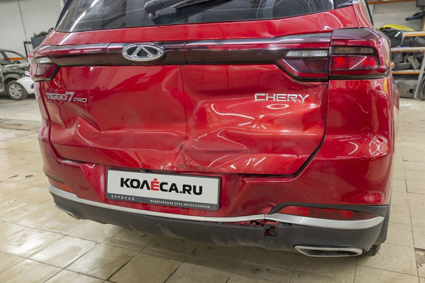 Полмиллиона рублей на ровном месте: кузовной ремонт Chery Tiggo 7 Pro