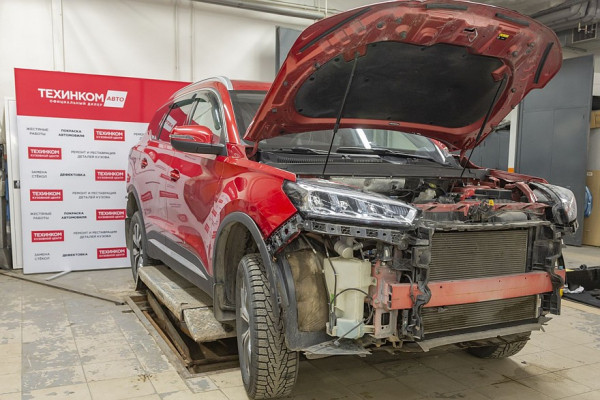 Полмиллиона рублей на ровном месте: кузовной ремонт Chery Tiggo 7 Pro