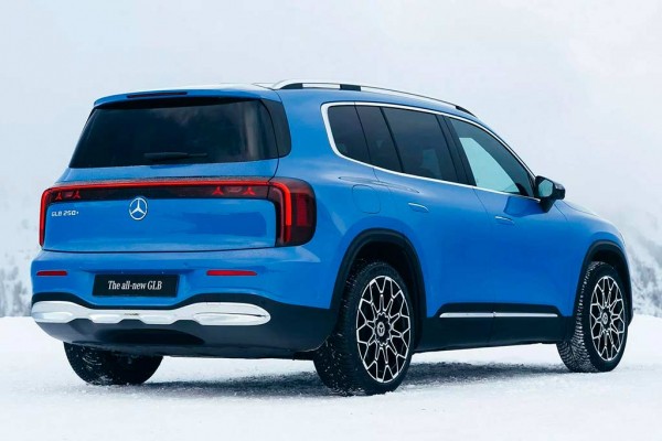 Кроссовер Mercedes-Benz GLB в новом кузове дебютировал в виде электрокара
