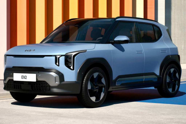 Компактный кроссовер KIA EV2 выйдет в 2026 году и получит спортивную GT-версию