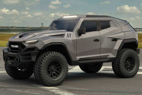 Обновленный внедорожник Rezvani Tank стал еще брутальнее и мощнее
