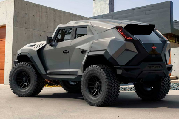 Обновленный внедорожник Rezvani Tank стал еще брутальнее и мощнее