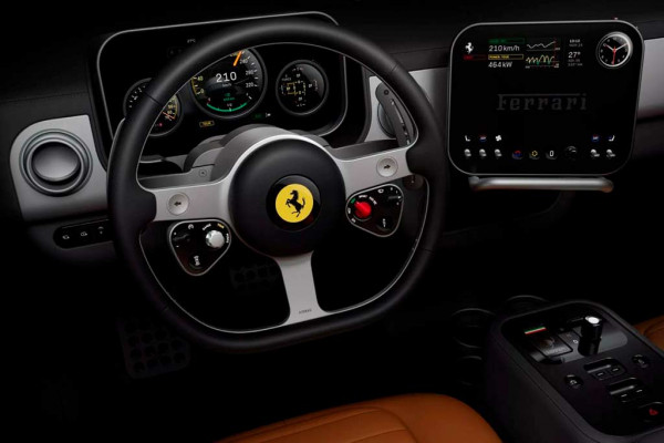 Итальянцы рассекретили интерьер электрического гиперкара Ferrari Luce