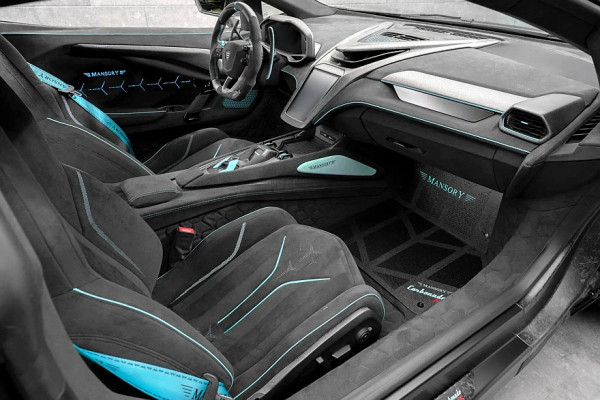 Алмаз, а не карбонарий: представлен Mansory Carbonado X на базе Lamborghini Revuelto