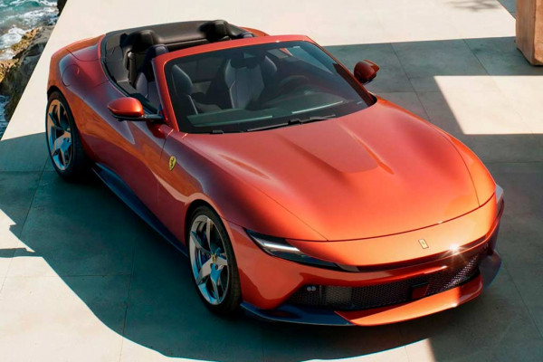 Ferrari Amalfi Spider: открытая версия двухдверки с 640-сильным двигателем V8
