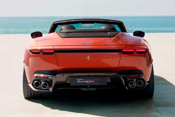 Ferrari Amalfi Spider: открытая версия двухдверки с 640-сильным двигателем V8