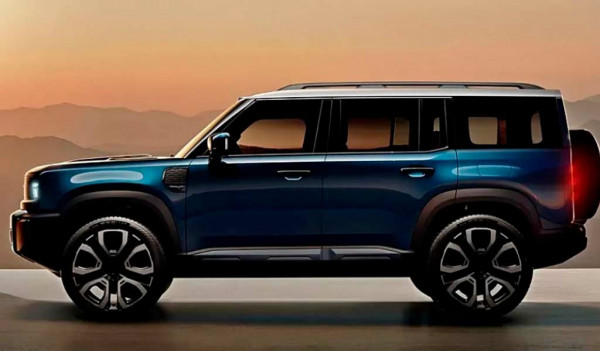 Китайцы частично рассекретили брутальный кроссовер Geely Galaxy Cruiser 700