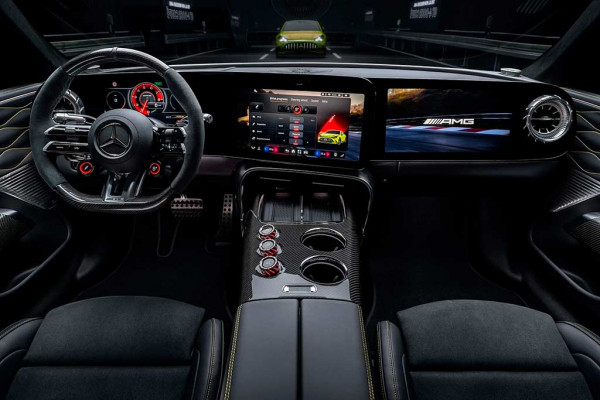 Mercedes-AMG GT 4-Door Coupe: первый электрический гиперкар AMG