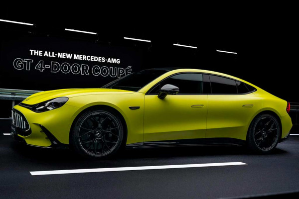 Mercedes-AMG GT 4-Door Coupe: первый электрический гиперкар AMG