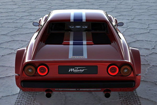 Maturo 308 Stradale: дорожный рестомод в раллийном стиле на базе Ferrari 308 GTB