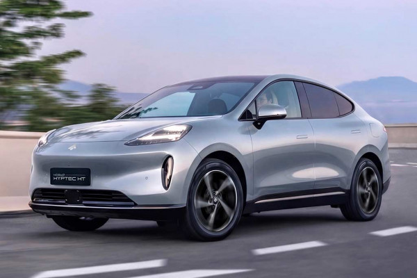 GAC привезла в Россию заднеприводный электрический кроссовер Hyptec HT GAC привезла в Россию заднеприводный электрический кроссовер Hyptec HT