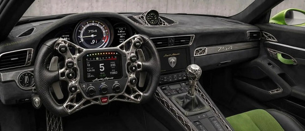 Angelelli Project 754: радикально облегчённый генеративный суперкар на базе Porsche 911