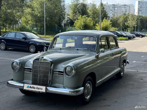 Винтажный Mercedes-Benz W180 выставили на продажу в России, он выполнен в «понтонном» стиле Винтажный Mercedes-Benz W180 выставили на продажу в России, он выполнен в «понтонном» стиле